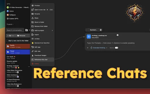Superpower Chat: Maksimalkan Produktivitas ChatGPT Anda - Screenshot 2