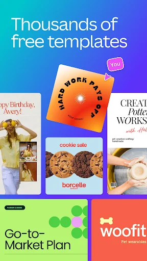 Download Canva APK Terbaru – Edit Foto & Video Kreatif Gratis - Screenshot 2