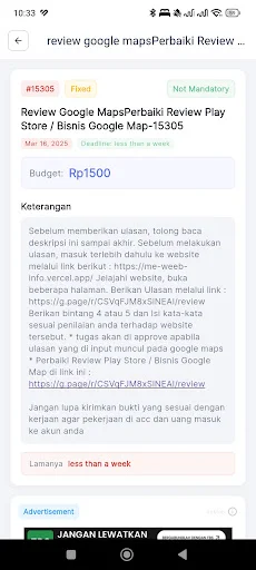 Download Gudang Tugas APK Terbaru – Aplikasi Penghasil Uang Aman - Screenshot 8
