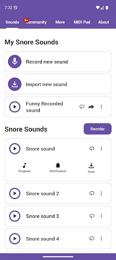 Download Snore Sounds Terbaru – Aplikasi Suara Dengkuran Gratis - Screenshot 1