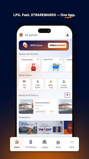Download IndianOil ONE Terbaru – Kelola Layanan Gas Anda Mudah - Screenshot 2