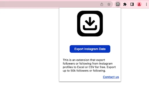 IG Follower Export Tool – Ekspor Pengikut IG ke Excel - Screenshot 5