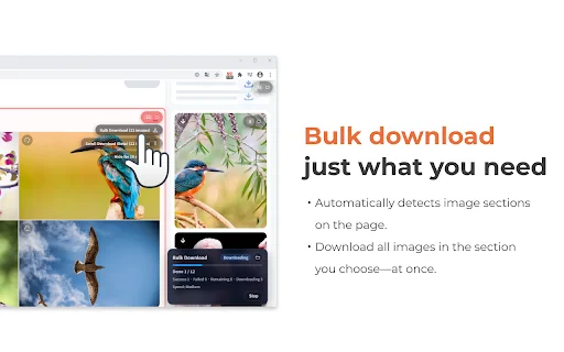 Download Grabit Image Downloader – Simpan Gambar Sekali Klik - Screenshot 4