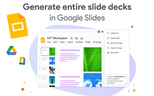 GPT Workspace: AI Terintegrasi untuk Google Docs, Sheets & Gmail - Screenshot 4