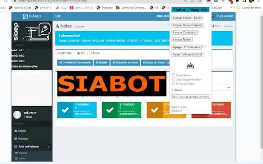 SiaBot – Siaep MA Terbaru: Automasi Tugas Guru Jadi Praktis - Screenshot 1